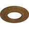 Ekena Millwork Andrea Ceiling Medallion (Canopies up to 4 1/8"), 8 1/8"OD x 4 1/8"ID x 1/2"P, Smokey Topaz Crackle CM08ADSTC - alternate 2